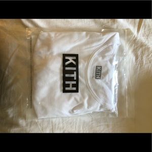 Kith Frayed Blank White Tee